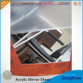 Price cheap plastic mirror sheet